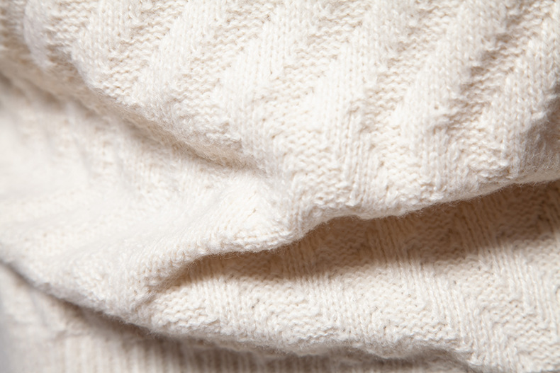 Pulover tricotat nou pentru bărbați, toamnă și iarnă, pulover la modă și călduros, pulover slim fit, pulover de bază_voghion.com