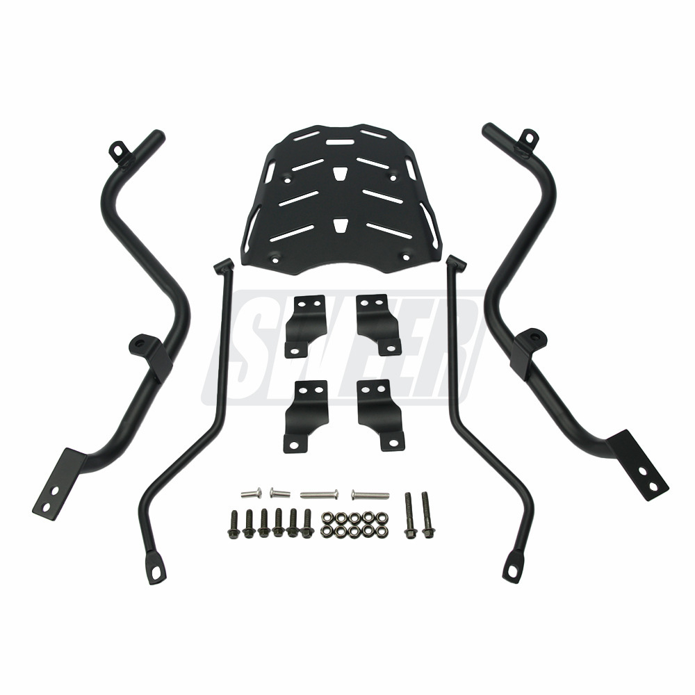 Suitable for Yamaha AEROX155/NVX155 modified rear shelf rear tail rack luggage rack rack tail box bracket