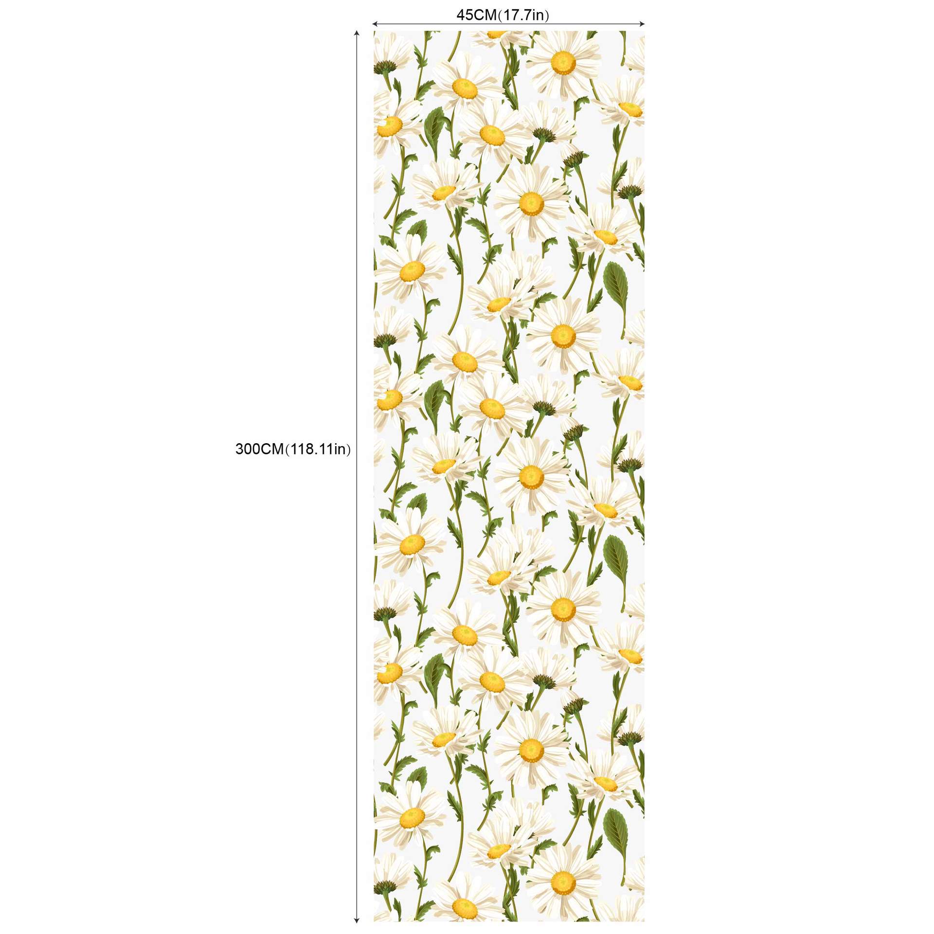 Fresca verde planta flor hoja limón autoadhesivo papel pintado dormitorio Hotel decoración papel pintado RW181-200