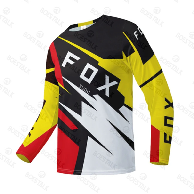 FOX (Cross-border trading), mountain off-road racing car, long-sleeve, bike, jersey 3