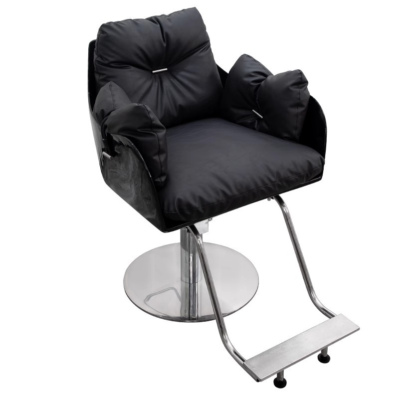 Internet celebridad peluquería Silla de pelo taburete peluquería especial de gama alta Silla de corte de pelo teñido en caliente nueva silla de cuidado del cabello simple