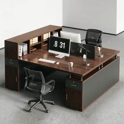 Mesa de Escritório Espaço da Equipe Cadeira de Mesa Simples 