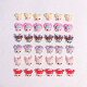 Hot Sale Cartoon Nail Art Jewelry Bubble Girls DIY Hairpin Jewelry Cute Resin Nail Art Small Jewelry Wholesale