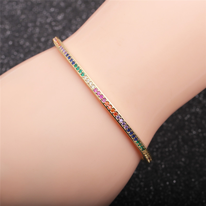 Fashion New Copper Open Adjustable Bracelet display picture 4