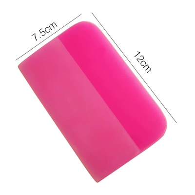 double-edged manual polishing soft scraping – Car cleaning tools - pink-hand-grinded-beef-tendon-scraper