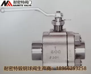 耐密特国产锻钢高压球阀Class800LB