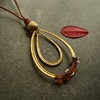 Fashionable pendant, necklace, sweater, suitable for import, simple and elegant design, European style