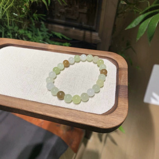 Jin Yutang Xinjiang Hetian Jade Duobao Bracelet Texture Moisturizing Color Colorful Very Beautiful Selection Fashion