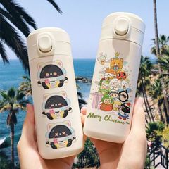 蛋仔派對卡通周邊學生保溫杯小巧輕便ins高顏值水杯子水壺I3