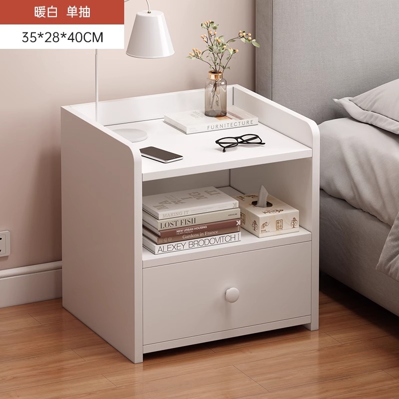 Tabernita de cabecera simple pequeño gabinete de almacenamiento junto a la cama dormitorio mini estante de cabecera de cama simple armario de almacenamiento moderno