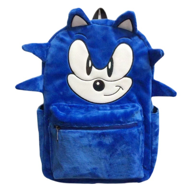 2023 New Large Capacity Student Schoolbag Sonic Kid Hedgehog Mouse Backpack Couple Backpack