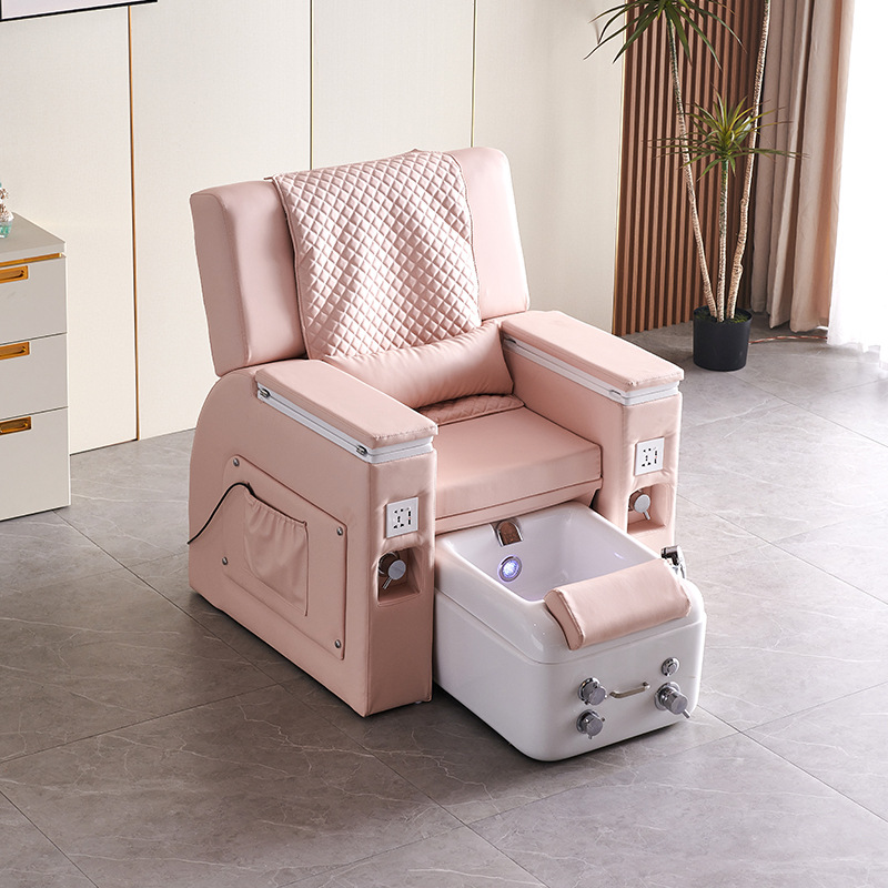 Sillón de manicura, sillón para pedicura, tatuaje eléctrico de cejas, extensión de pestañas, cuidado de pies, bañera multifuncional todo en uno para pies, terapia de masaje eléctrico para pies.