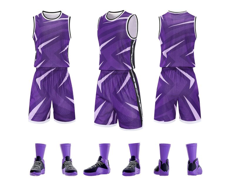 バスケットボールの服のスーツの男性のユニフォームの大学生の試合のユニフォームの服の夏の訓練服のスポーツベストはバスケットボールの服を印刷します。|undefined