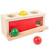 Wooden teaching aids Montessori for boxes for kindergarten, toy with coins, early education, science and technology