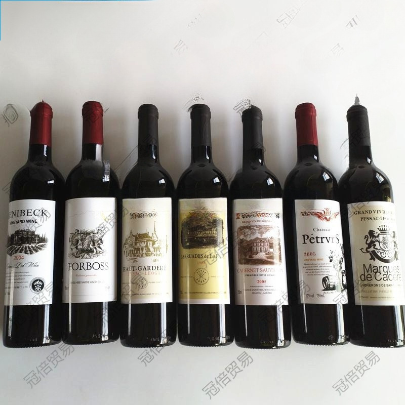 厂家直销红酒瓶空瓶装饰假仿真道具摆件摆设创意葡萄酒瓶空瓶容器