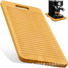 跨境木质厨房电器滑动架搅拌器底座家用实木移动垫多功能滑动板