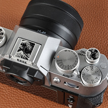 跨境相机热靴盖适用于富士xt50xm5xt30二代x100vi尼康zf快门按钮