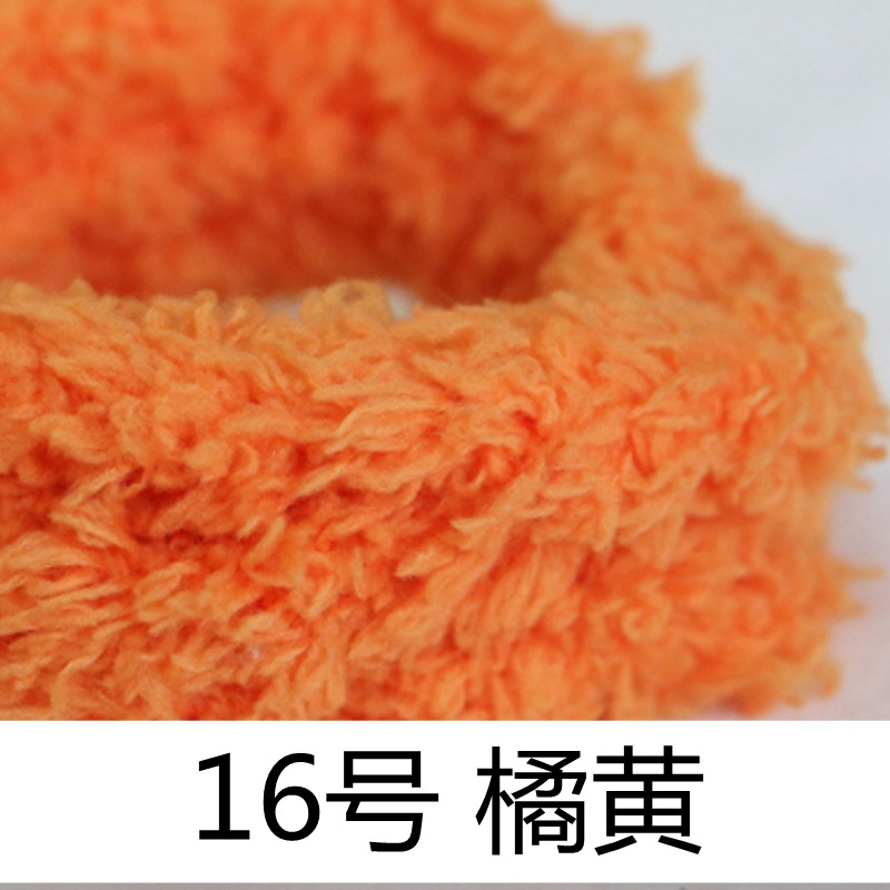 15mm cifrado Twist stick 1 m largo Super grueso Super denso tira de lana de raíz de lana hecha a mano DIY cachorro material paquete