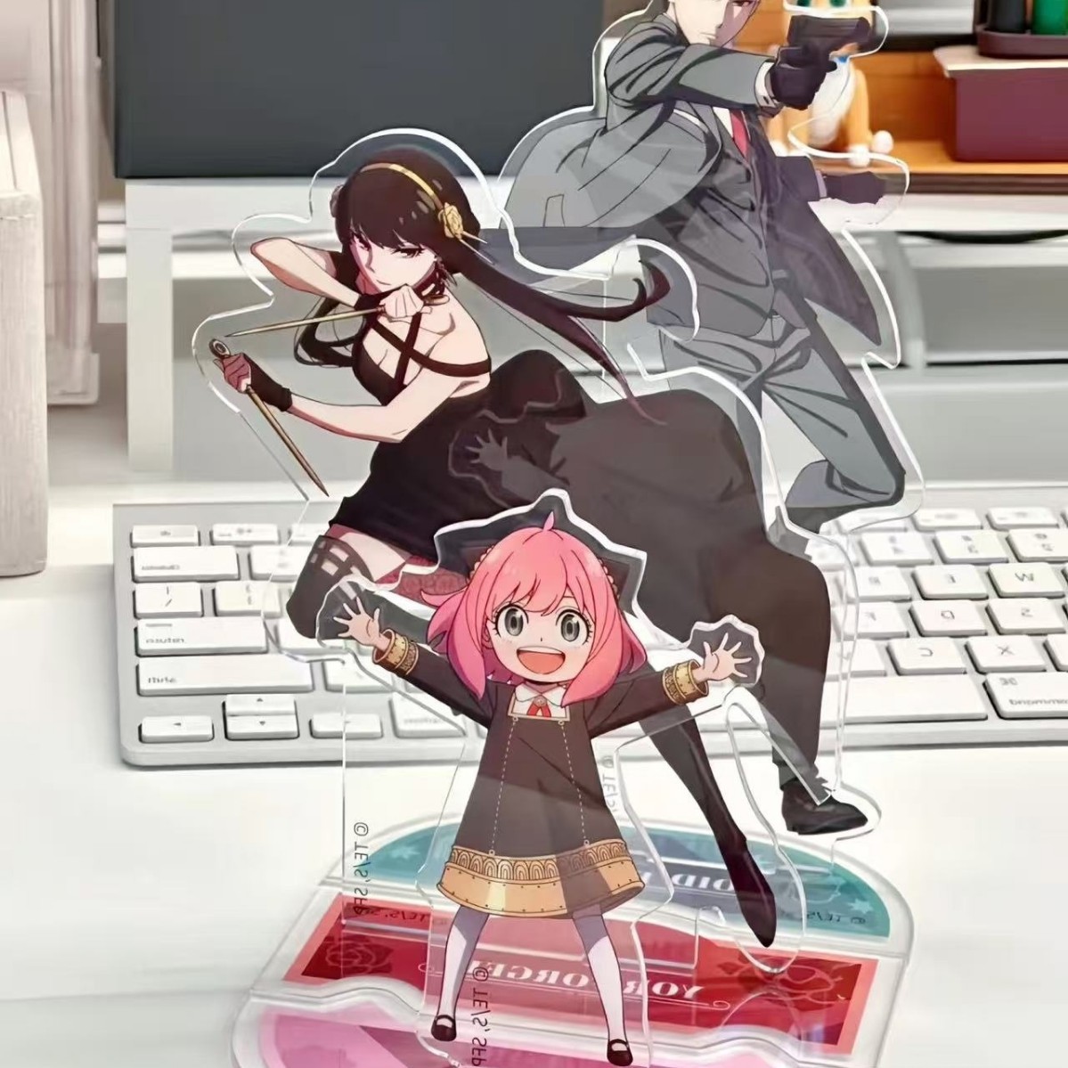 Acrylic Stand Shaker Custom DIY Star Animation Peripheral Desktop Ornaments Humanoid Photo Cartoon Gift
