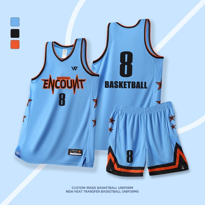 Summer Quick-Drying Men's and Women's Basketball Uniforms, Student Sports Vests, Youth Basketball Game Jerseys, Custom Printed Numbers