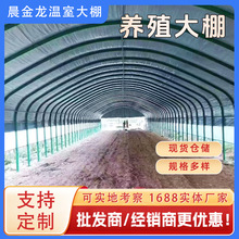 植物遮阳连体温室大棚农业花卉种植阳光养殖镀锌钢管钢架遮阴降温