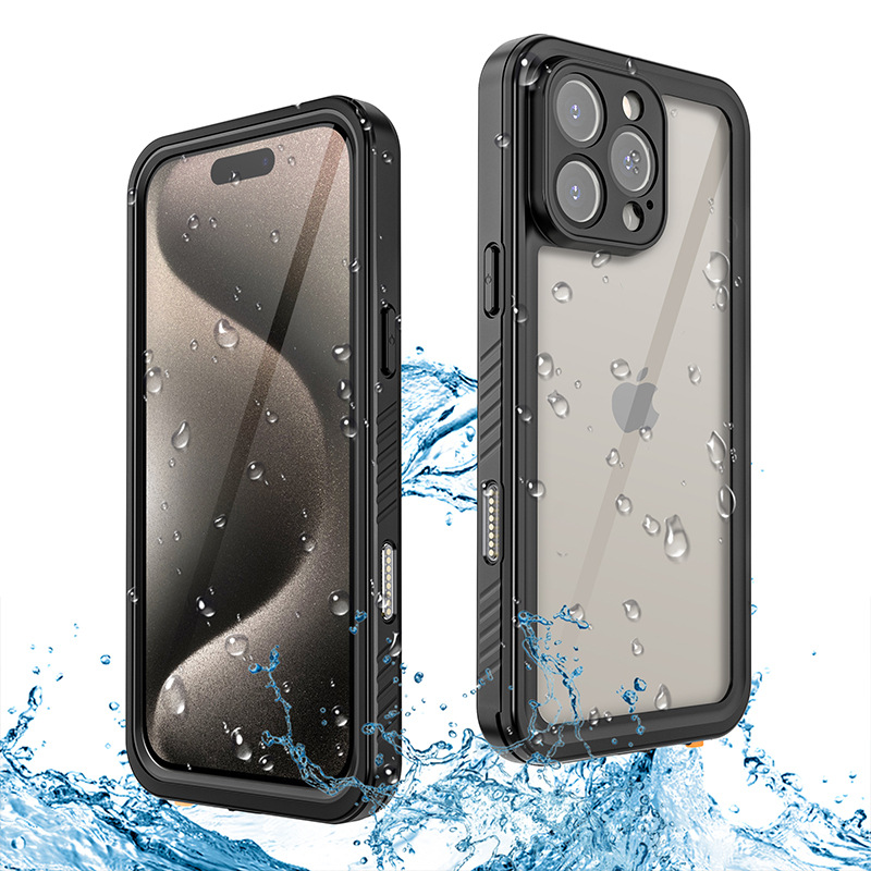 New cross-border explosions suitable for iphone16 waterproof mobile phone case iphone16 mobile phone protective case