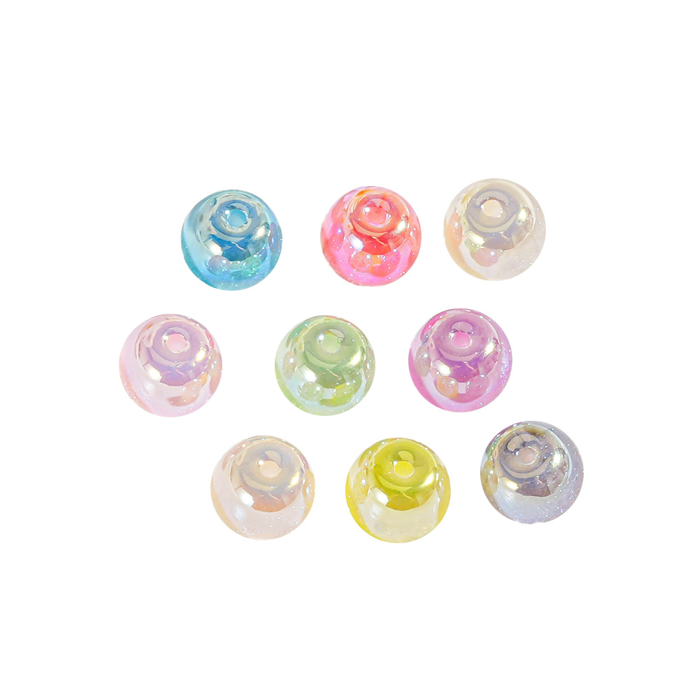 Cuentas Heidi 30 cuentas pasantes de sirena de aguas profundas cuentas de manzana cuentas de teléfono con cuentas de bricolaje material pulsera cuentas de resina