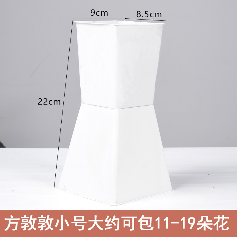 흰색 작은 사각형 던던 [200개] 인기 판매 모델