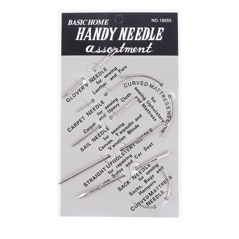 Aguja multifuncional aguja de ojo grande aguja especial aguja de cuero aguja de sutura aguja de cuero aguja de forma especial aguja de sutura manual aguja curva aguja de saco aguja triangular