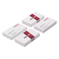 Двусторонняя печатная карточка Визитная карточка бумажная брошюра печать бесплатный дизайн бизнес-креативная визитная карточка высокого класса