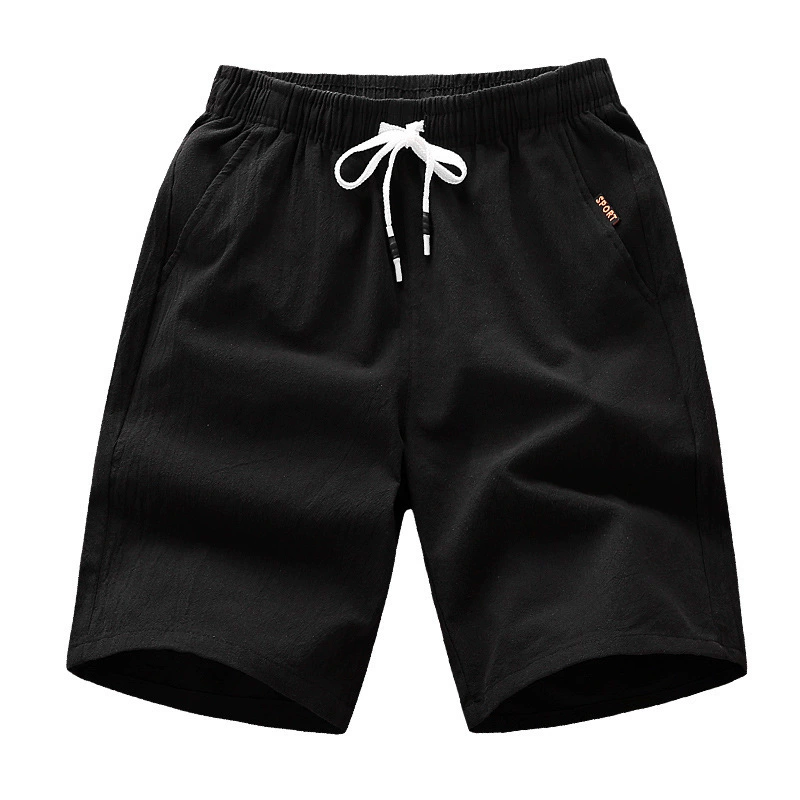 Breathable trousers, men's summer thin shorts for leisure, oversize