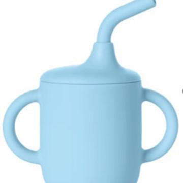Conjunto de cubiertos para niños tazón de alimentos suplementarios platos de silicona tazón de cuchara de tenedor bib taza de agua de grado alimenticio para bebés alimentación suplementaria