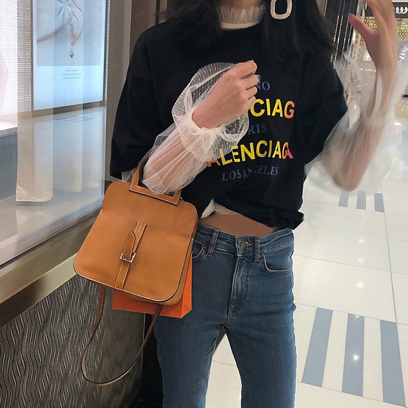 Venta directa de la fábrica 2024 nuevo maletín de cuero de vaca con patrón de litchi en la primera capa de primavera y verano, bolso de mujer con cuero de vaca en un hombro