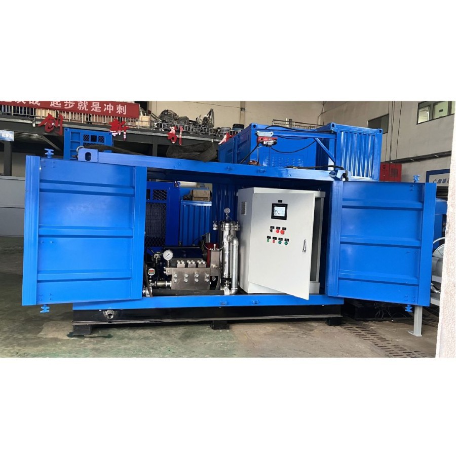 泵站铜棒钢带热轧除磷钢厂碾环机高压水除磷高压水清洗系统