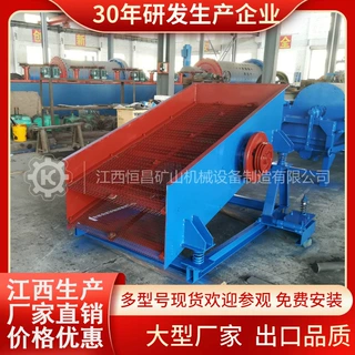 小型单层高频筛SZZ900×1800 建筑垃圾工地矿用煤块石子分离设备