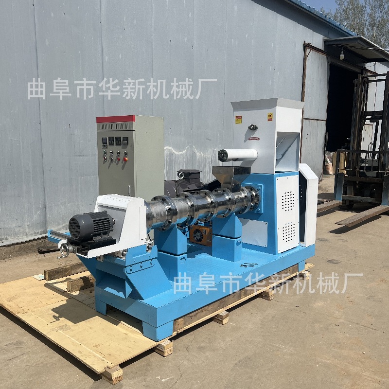 厂供水产鱼饲料龙虾养殖饲料机 宠物猫狗粮膨化饲料机