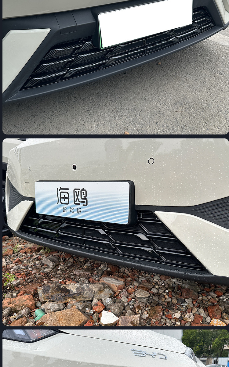 Suitable for BYD Seagull insect-proof net protective cover, front bumper dustproof grille, exterior modification accessories