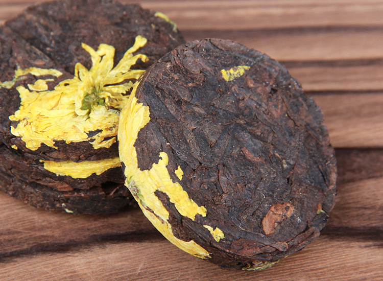 Yellow chrysanthemum Pu'er 9
