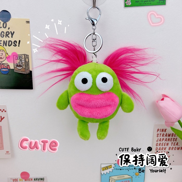 En línea de la celebridad de la felpa colgante de boda tirando muñeca pequeño regalo creativo llavero grab máquina muñeca colgante adornos lote