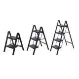 Многофункциональная домашняя складная лестница Внутренняя густая лестница человеческого персонажа Трехэтап -штипта с четырьмя шагами маленькая лестница легкая железная лестница