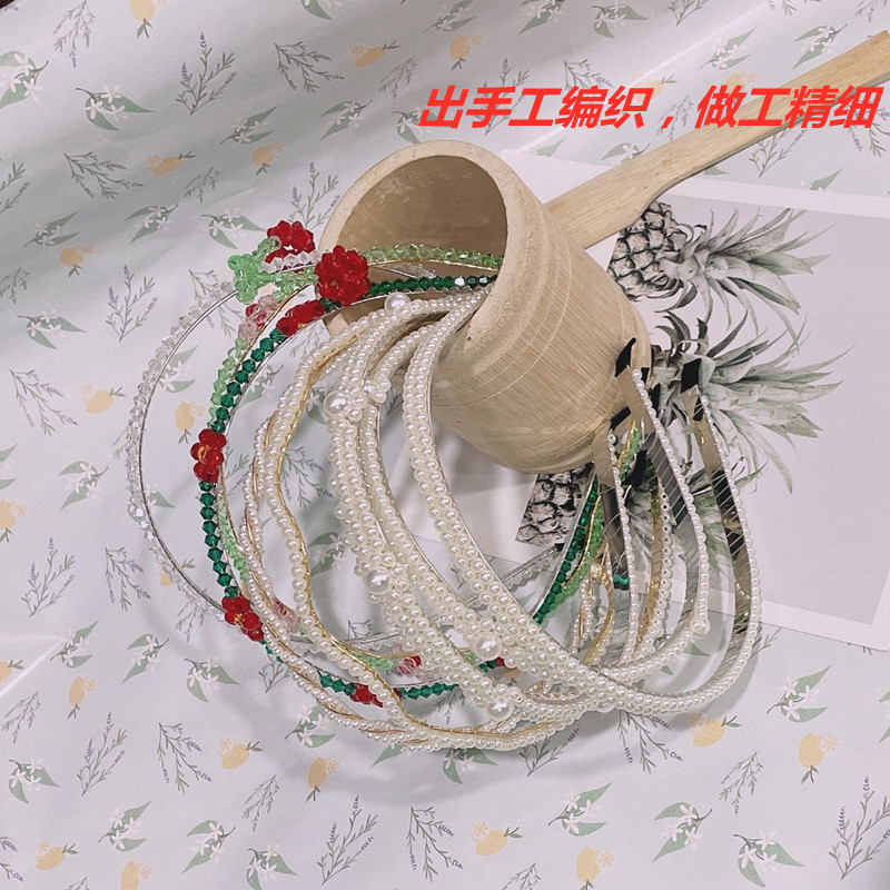 发箍网红2021年新款发饰法式洗脸发卡头饰发带女外出压发头箍发捆