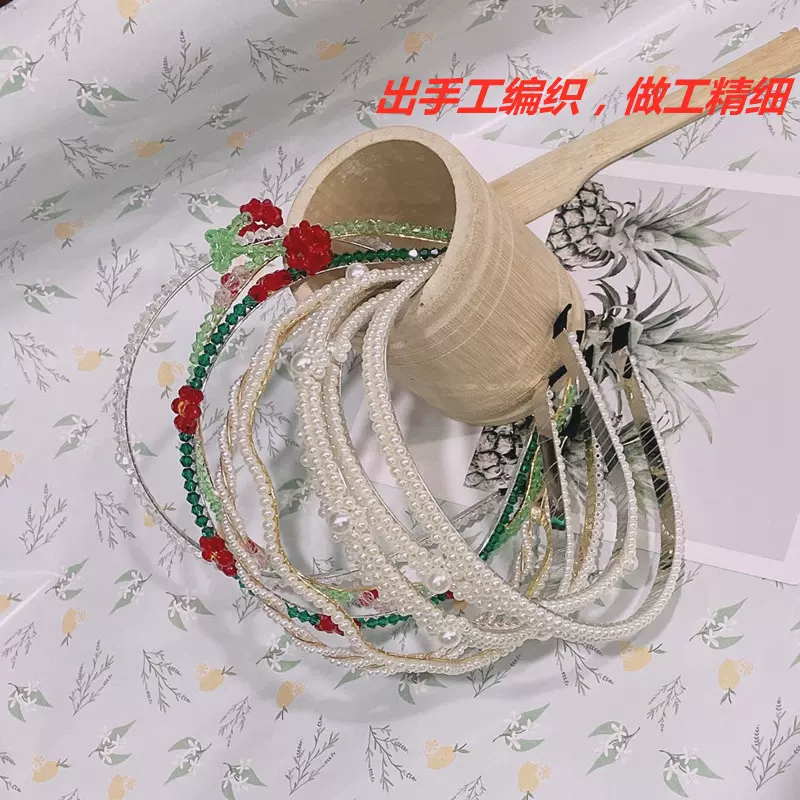 发箍网红2021年新款发饰法式洗脸发卡头饰发带女外出压发头箍发捆