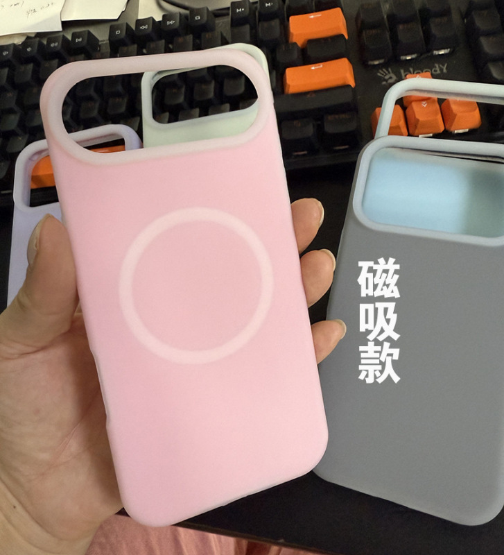 适用iphone17手机壳16pro液态硅胶15plus全包14防摔苹果13保护套|undefined