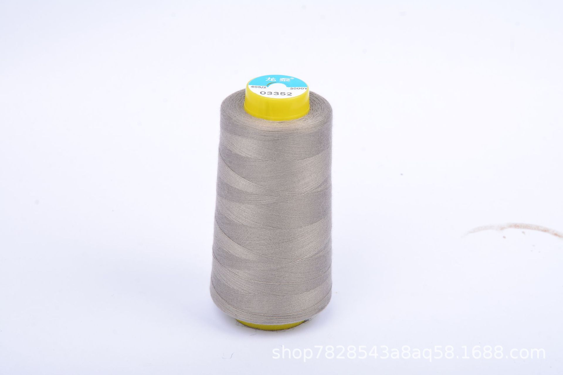 402 Liu Qing 3000 yardas línea de costura gris línea especial de fábrica de ropa línea de máquina de coser de alta velocidad