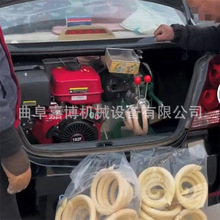 自动切断玉米空心棒机 小型食品月牙弯膨化机 11用康乐果机轿车版