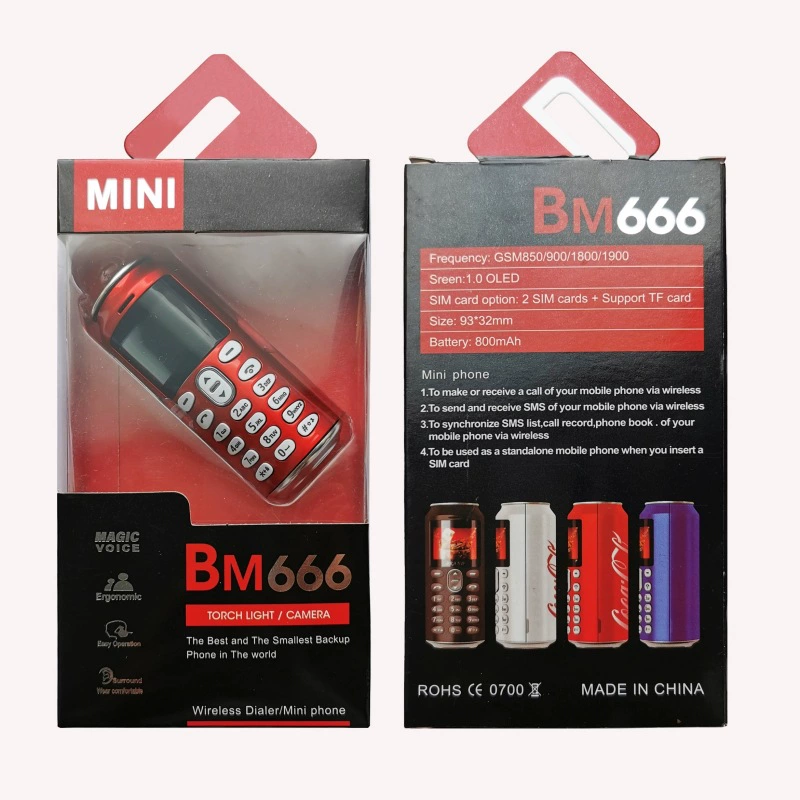 Кроссборный BM666 не-smartphone 2G dual-scroll кнопка прямая доска студенческий пожилой телефон маленький мобильный телефон популярно простоя