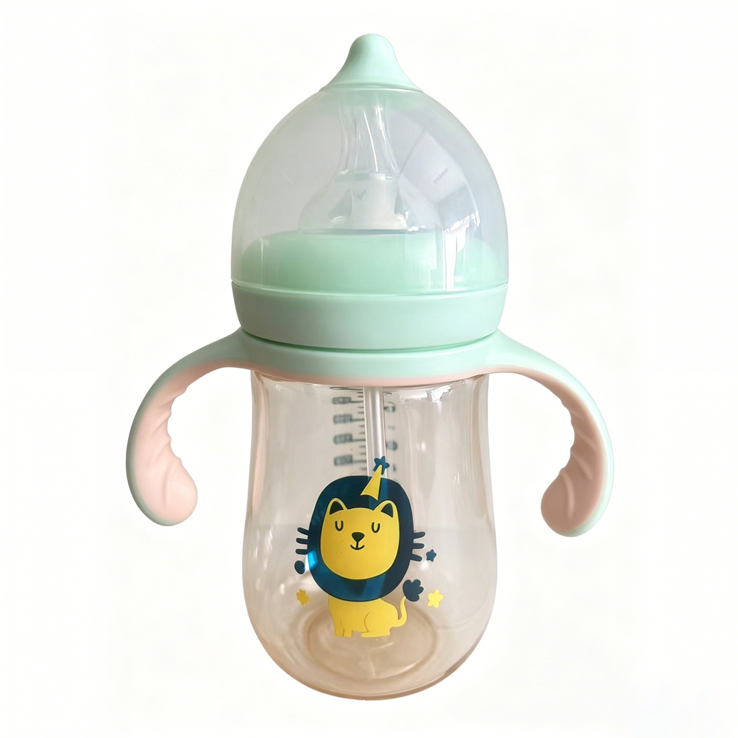 Vaso para bebé PPSU con pajilla anticólicos