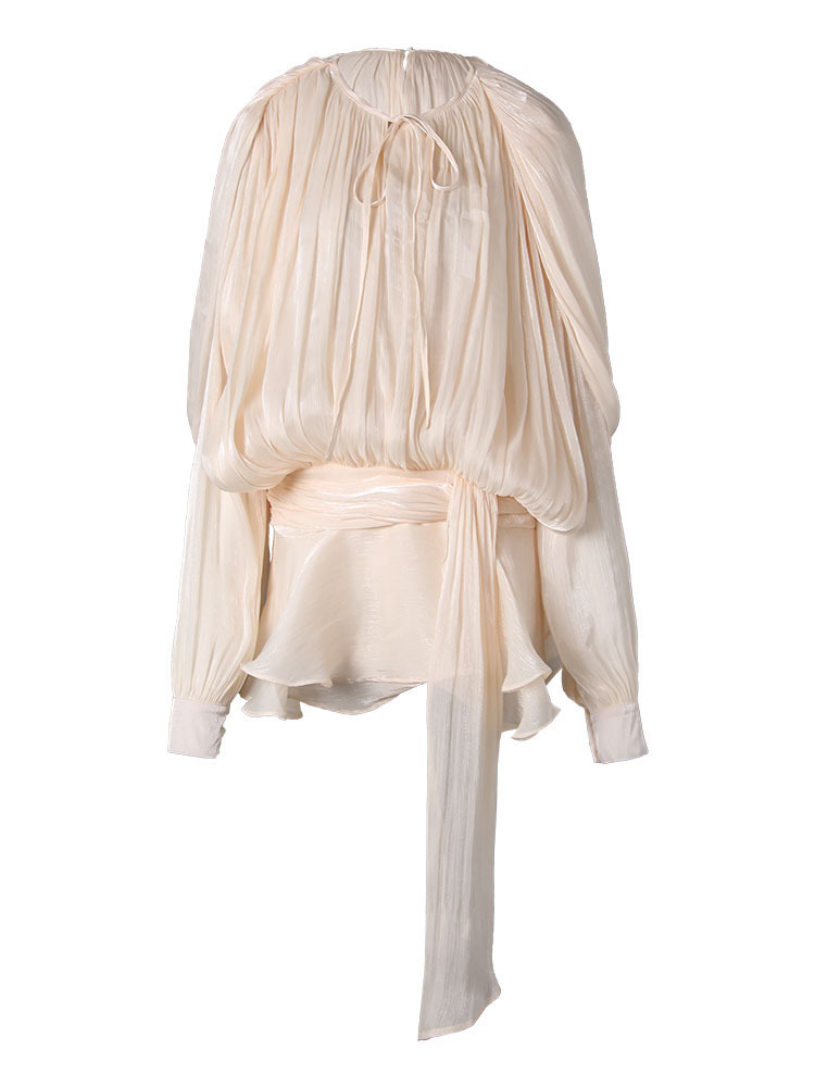 Sexy Sweet Chic Long Sleeve Wrap Tie Dress With High Waist Slit Skirt & Leggings Set - V Neck Ruffle Hem Casual Outfit For Women_ecoleips.com