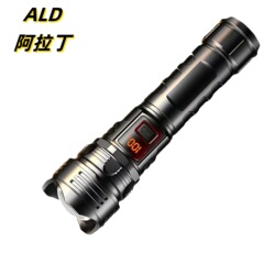 跨境强光电筒充电便携超长续航户外远射防水多功能家用爆亮手电筒