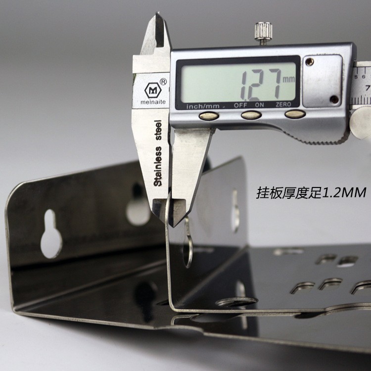 20 pulgadas de acero inoxidable placa colgante 1,2 MM tubo purificador de agua pieza colgante comercial tres soporte de filtro al por mayor